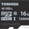 Toshiba microSDHC Class 10 UHS-I 16GB
