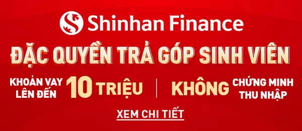 Đặc quyền trả góp - Shinhan Finance