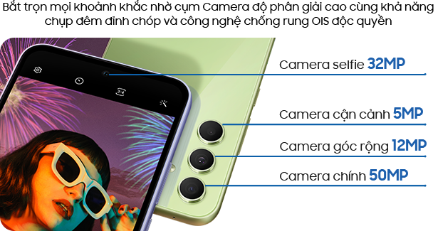 Chiến thần bóng đêm, chinh phục mọi khoảnh khắc - Samsung Galaxy A54