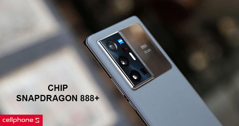 Vi xử lý Snapdragon 888 mạnh mẽ tối ưu gaming và mạng internet 5G