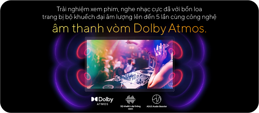 Âm thành vòm Dolby Atmos - Desktop