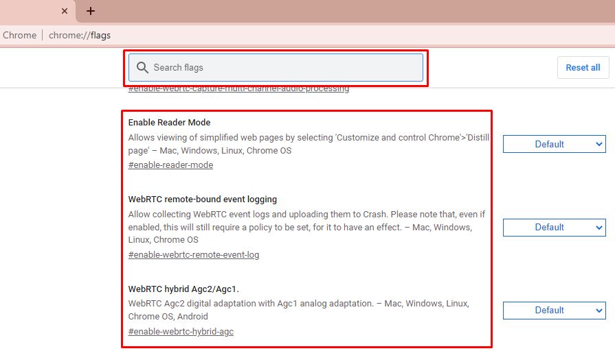 Chrome Flags Settings Cách kích hoạt các tính năng thú vị