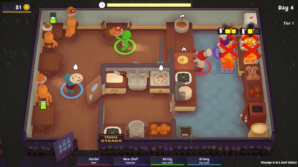 Overcooked 2: Game nấu ăn cùng bạn bè, người yêu cực thú vị