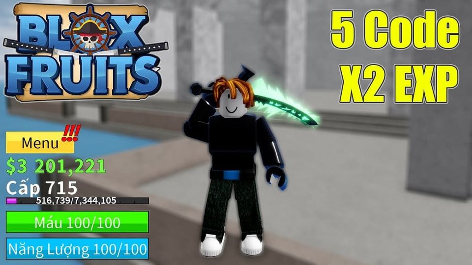 Code Blox Fruit Update 21 mới nhất 2023, Stat Resets, x2 EXP