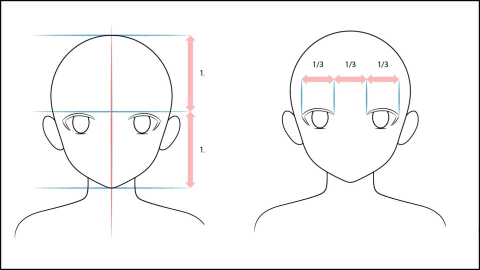 Cách vẽ đôi mắt anime nam giới 
