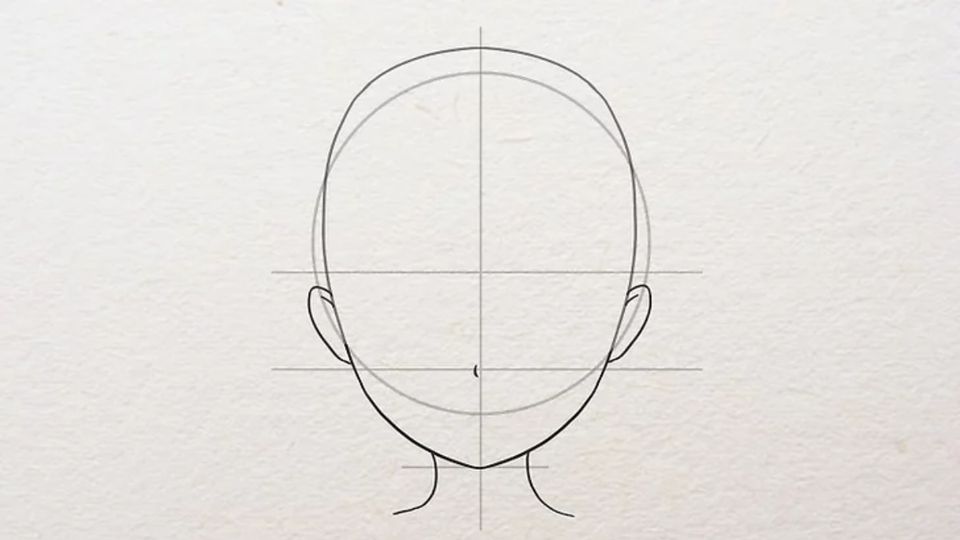 cách Vẽ mũi và tai anime