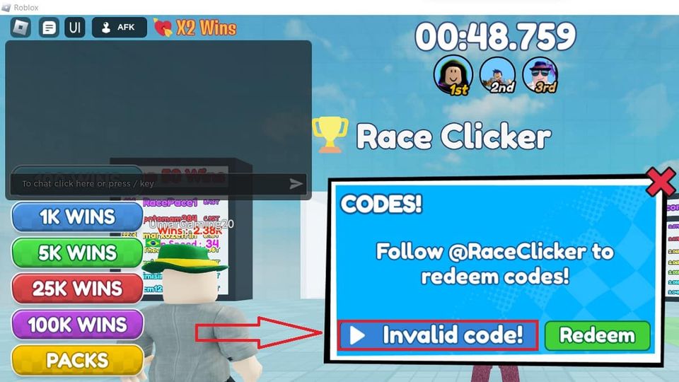 Full Code Race Clicker Mới Nhất 1/2024 | Cách Nhập Code