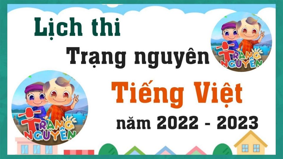 Lịch đua Trạng Nguyên Tiếng Việt 2023 - 2024