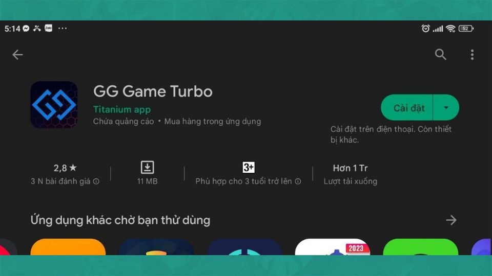 Tải Game Turbo Ứng dụng tối ưu game trên điện thoại