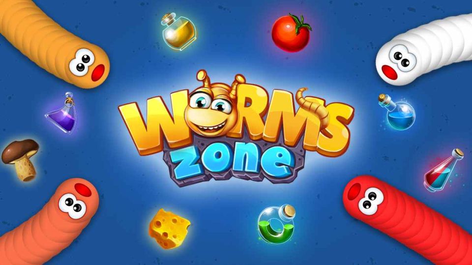 Rắn Săn Mồi Worms Zone - Game Vui 2 Người