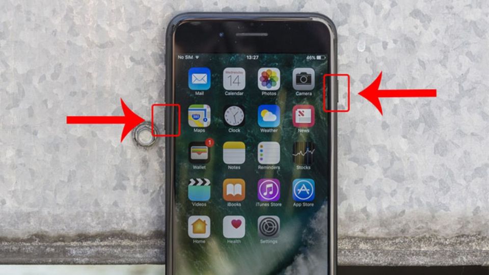 cách reset iphone 8 plus bằng phím cứng