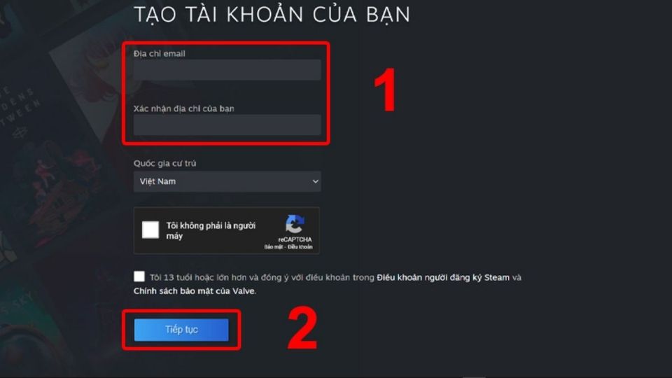 Cách tải game trên máy tính từ Steam bước 2-1