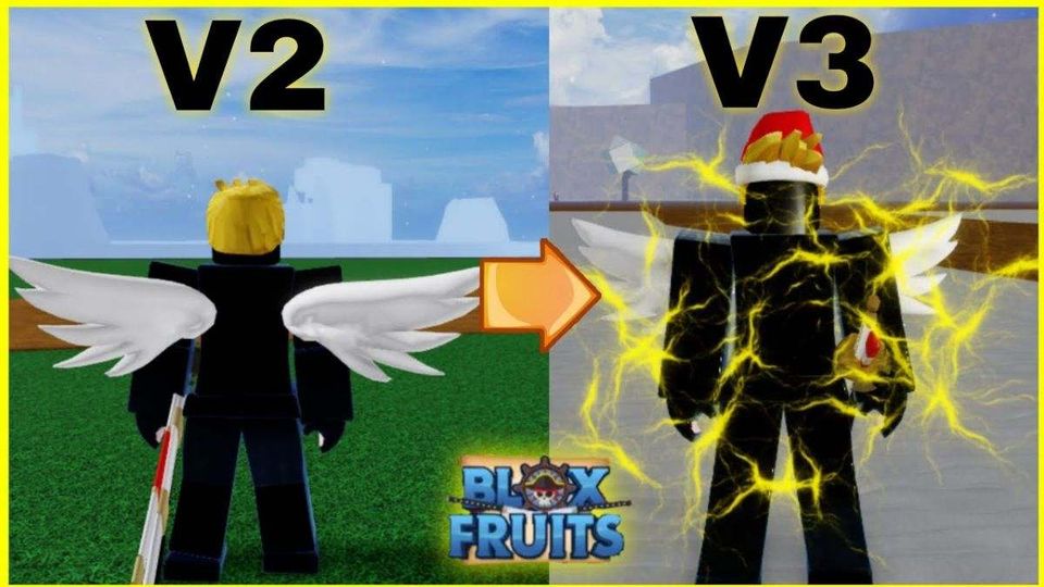 Cách lấy tộc Cyborg Blox Fruit V1 V2 V3 Update 19 18 17