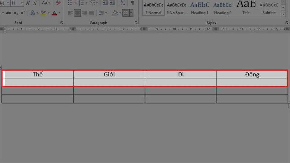 H ng d n c ch th m d ng trong word n gi n n n bi t