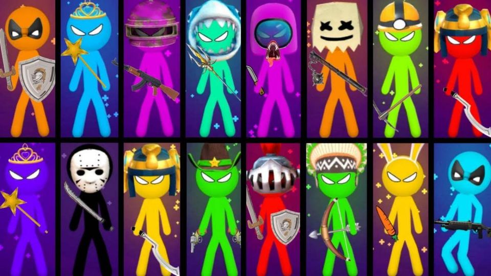 Tải Stickman Party: Game online 1 2 3 4 người chơi miễn phí