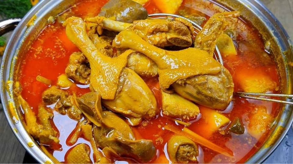 Món ngon từ vịt - Cà ri vịt xiêm