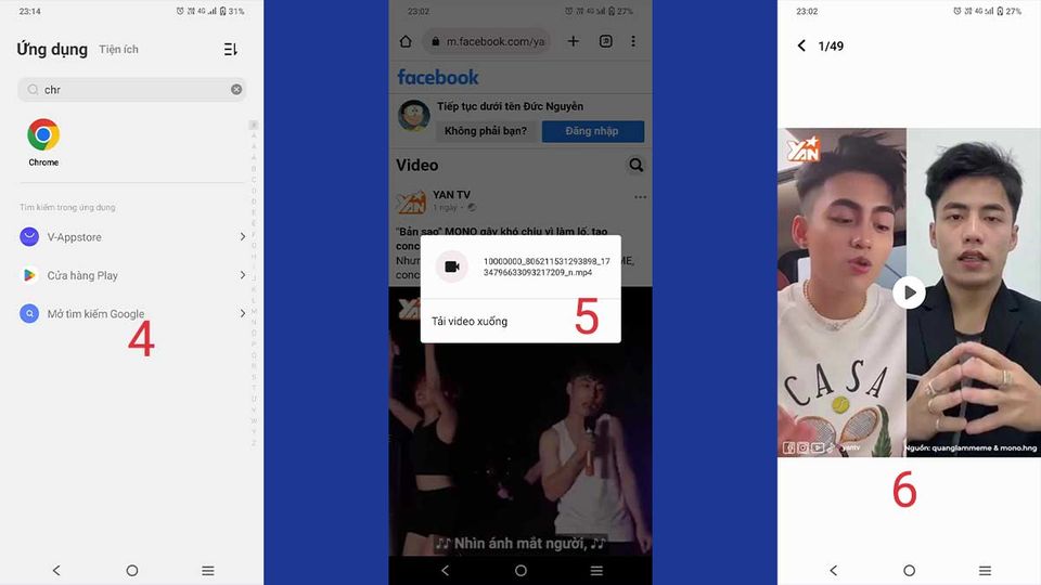 thoai - Cách tải video Facebook về máy tính, điện thoại cực đơn giản 2024 Tai-video-facebook-5