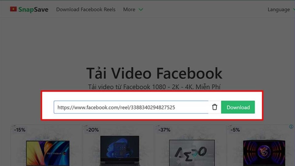 thoai - Cách tải video Facebook về máy tính, điện thoại cực đơn giản 2024 Tai-video-facebook-7