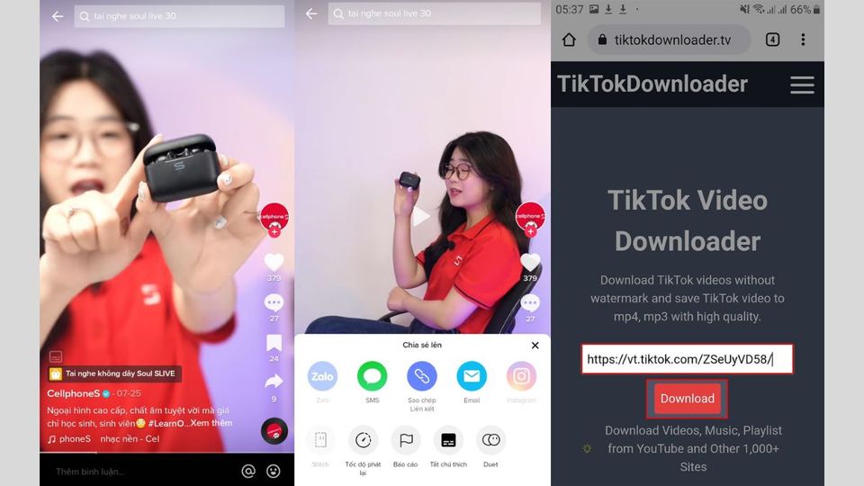 5 Cách Chuyển Video TikTok Sang MP4 Online Không Có Logo