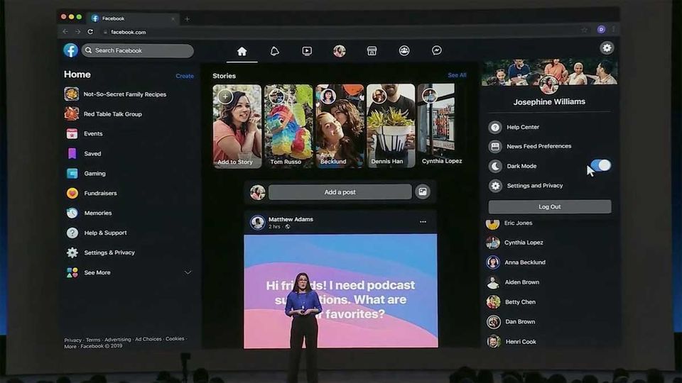 Hướng dẫn cách bật Dark Mode (chế độ tối) trên Facebook Bat-dark-mode-facebook-2