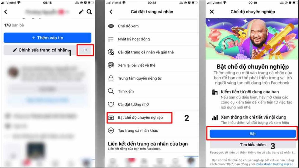 trên - Cách bật chế độ chuyên nghiệp trên Facebook cá nhân Cach-bat-che-do-chuyen-nghiep-tren-facebook-2