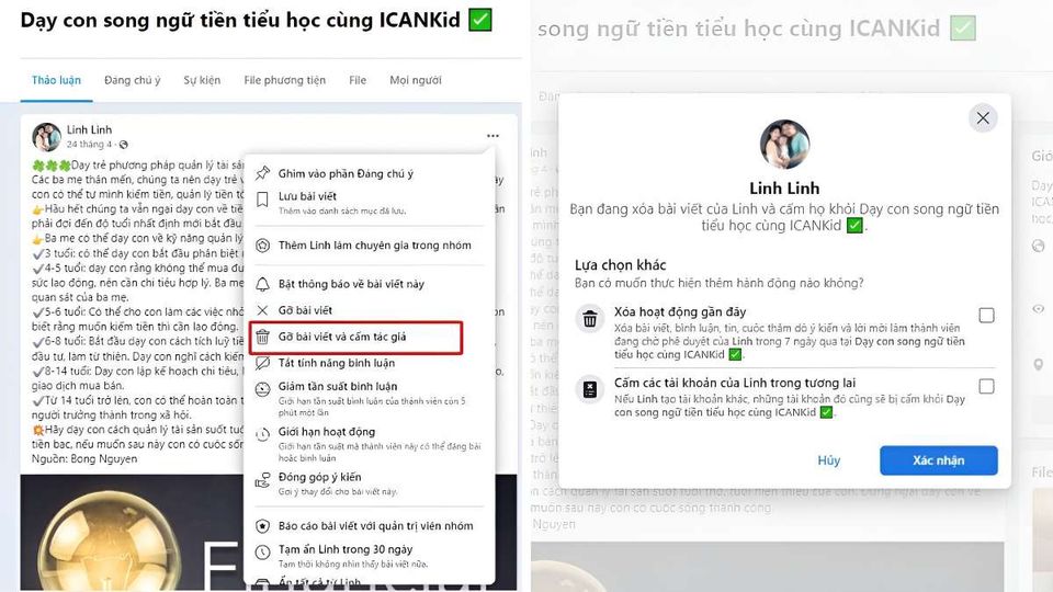 15 cách xóa bài viết trên Facebook nhanh chóng nhấ Cach-xoa-bai-viet-tren-facebook-29