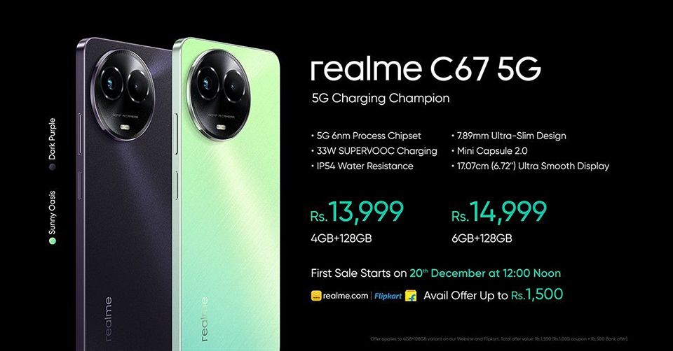 Mẫu điện thoại realme mới ra mắt có giá hấp dẫn
