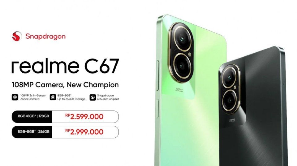 Smartphone mới của realme có giá khá rẻ