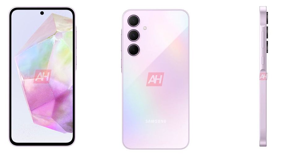 Galaxy A35 5G màu Awesome Lilac