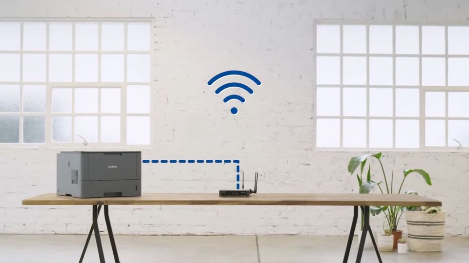 Hướng dẫn cài đặt máy in Brother WiFi - Bước 4