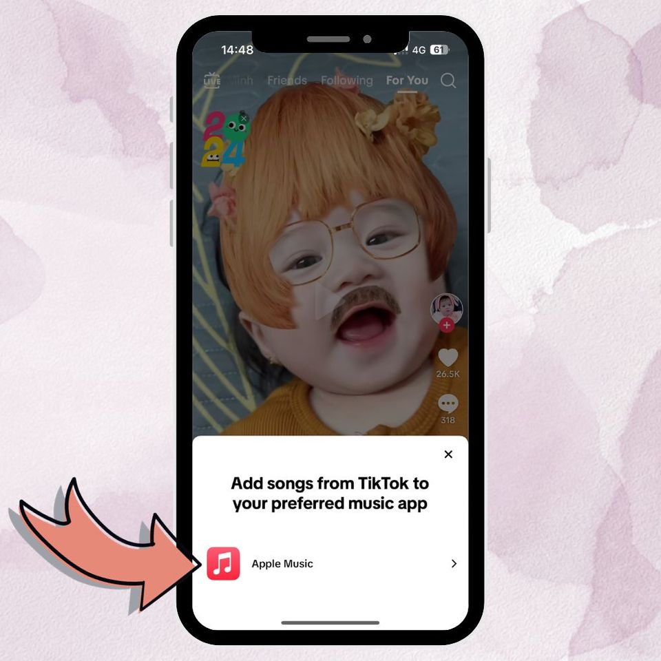 Cách thêm nhạc TikTok vào thư viện Apple Music 2