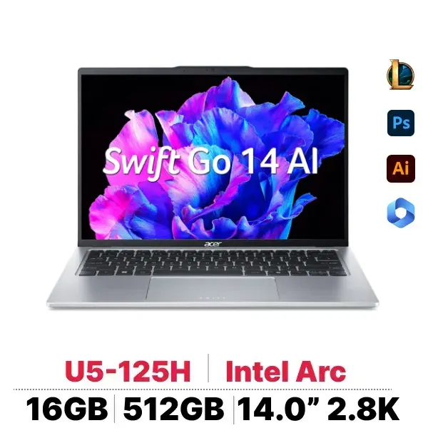 Laptop Acer Swift Go 14 AI SFG14-73-53X7 NX.KSLSV.001