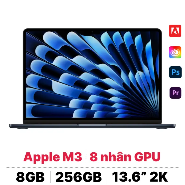 MacBook Air M3 13 inch 2024 8GB - 256GB | Chính hãng Apple Việt Nam