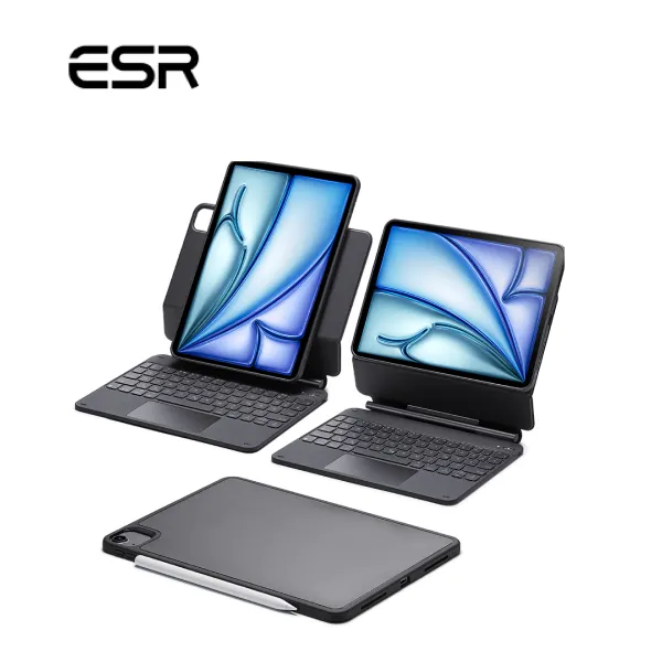 Bàn phím + bao da iPad Air 11 (M2/M3/M4) Esr Rebound Magnetic 360