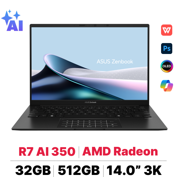 Laptop ASUS Zenbook 14 UM3406KA-PP555WS