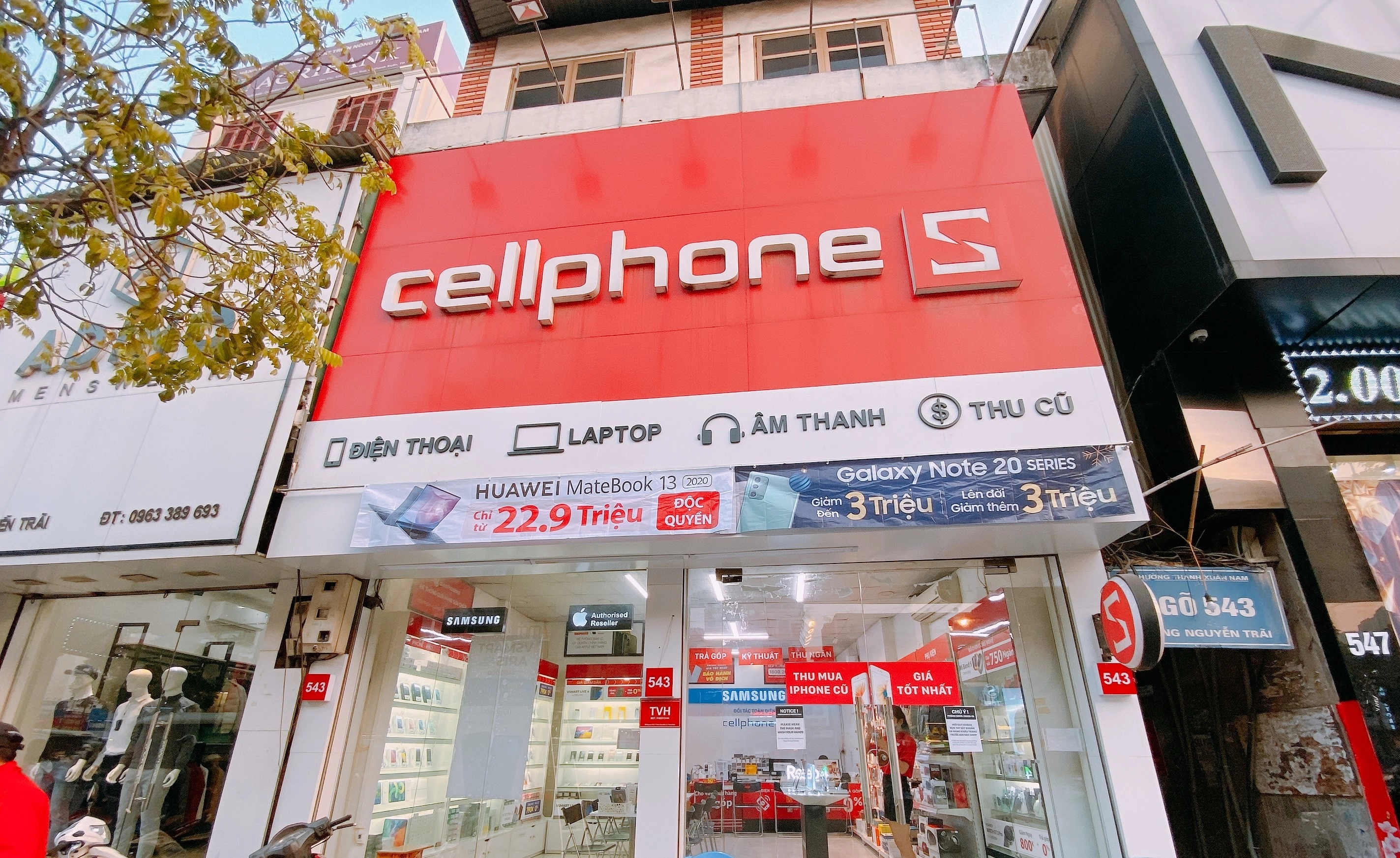CellphoneS khai trương cửa hàng điện thoại 543 Nguyễn Trãi, Thanh Xuân