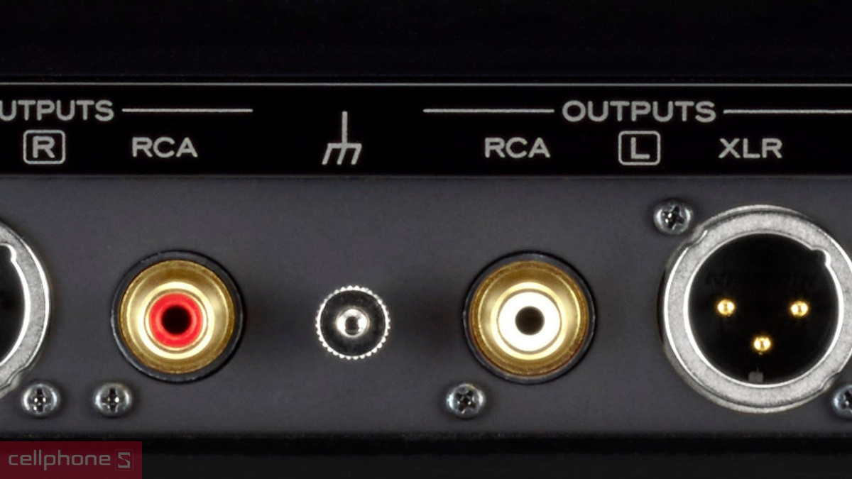 Kết nối đầu quay đĩa than TEAC TN-5BB