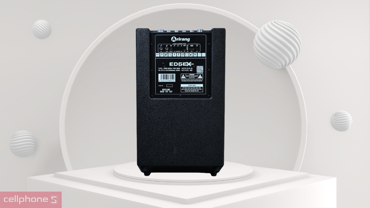 Thiết kế loa di động EDGE-X Model I 