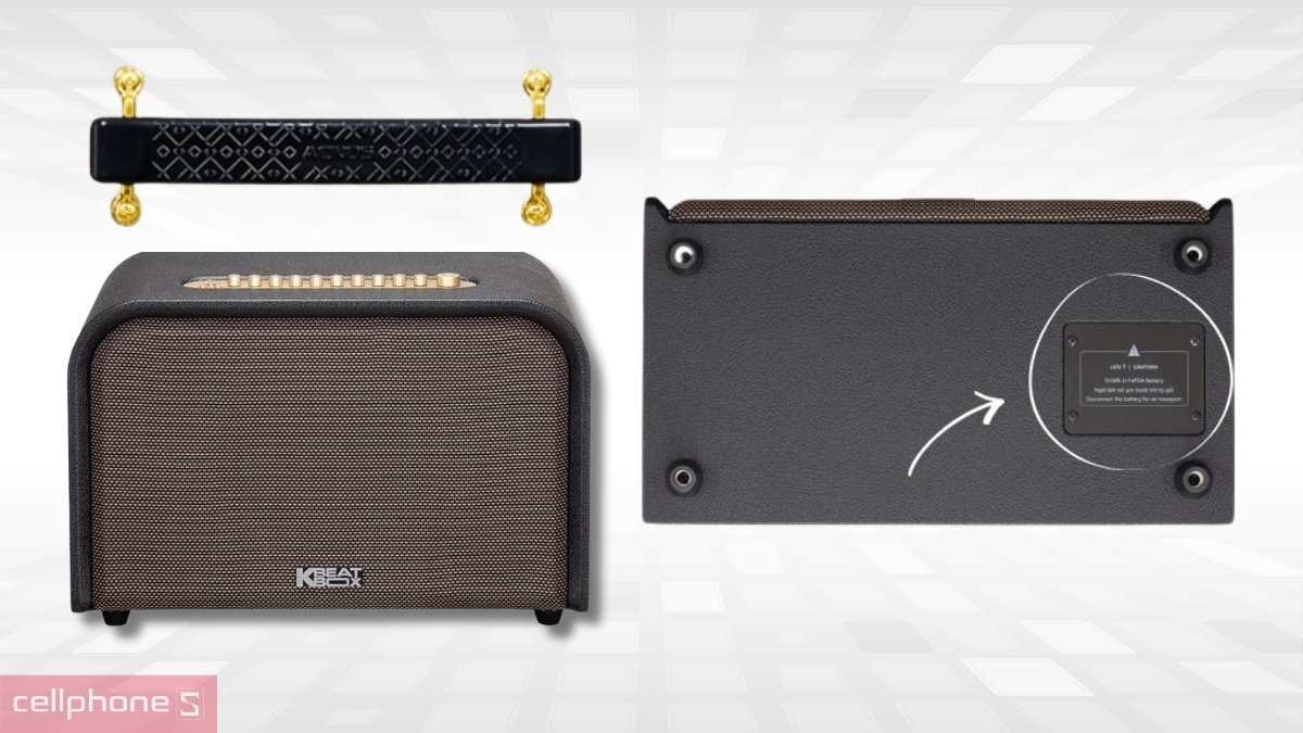 Pin loa karaoke ACNOS Acoustic 3 Compact