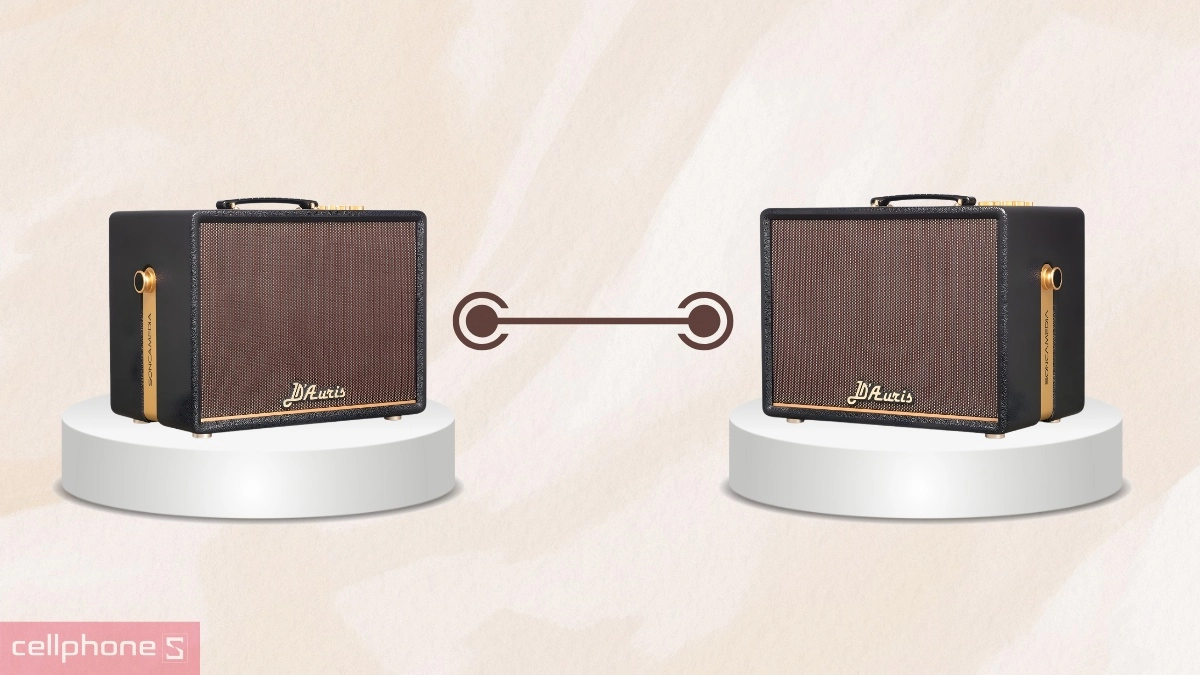 Công nghệ ghép nối trên  loa Karaoke ACNOS D'Auris 200 