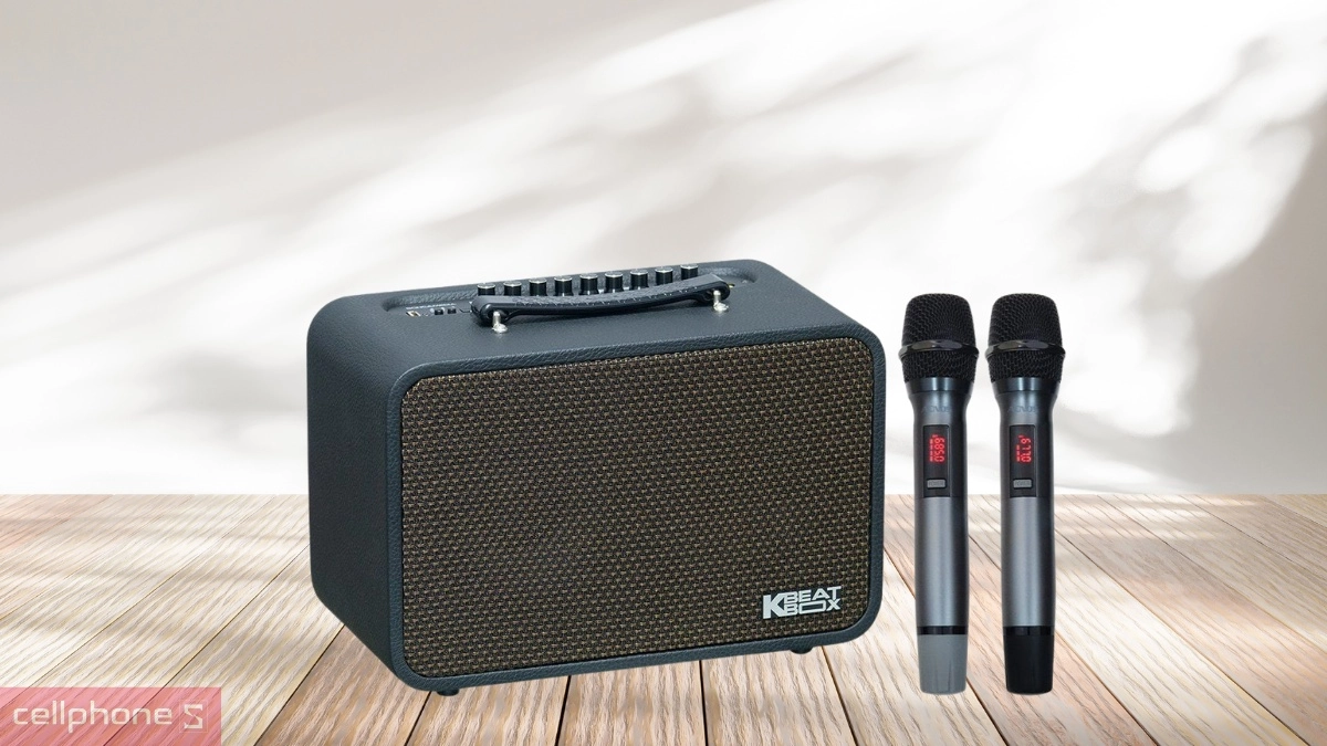 Thiết kế loa karaoke xách tay ACNOS CPS-16S