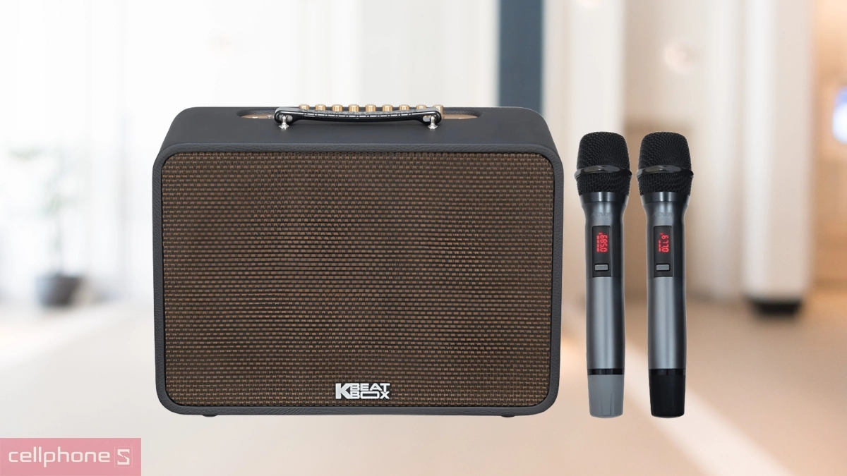 Thiết kế loa Karaoke xách tay ACNOS CPS - 25S