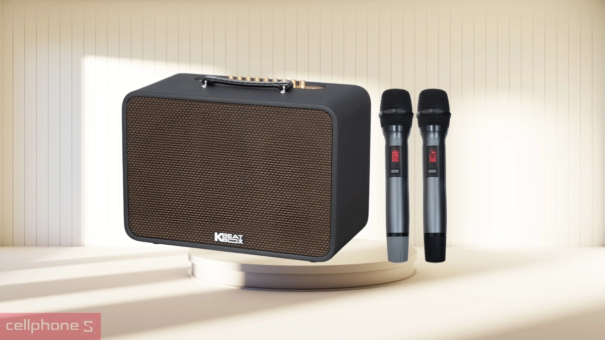 Khả năng kết nối linh hoạt, hiện đại của loa Karaoke xách tay ACNOS CPS - 25S