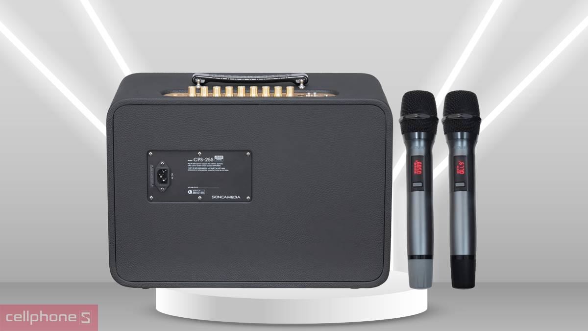 So sánh loa Karaoke xách tay ACNOS CPS - 25S với loa Karaoke xách tay ACNOS CPS-16S