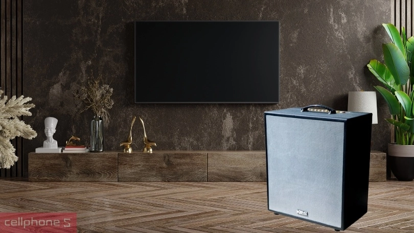 Thiết kế loa xách tay karaoke ACNOS KSNET550