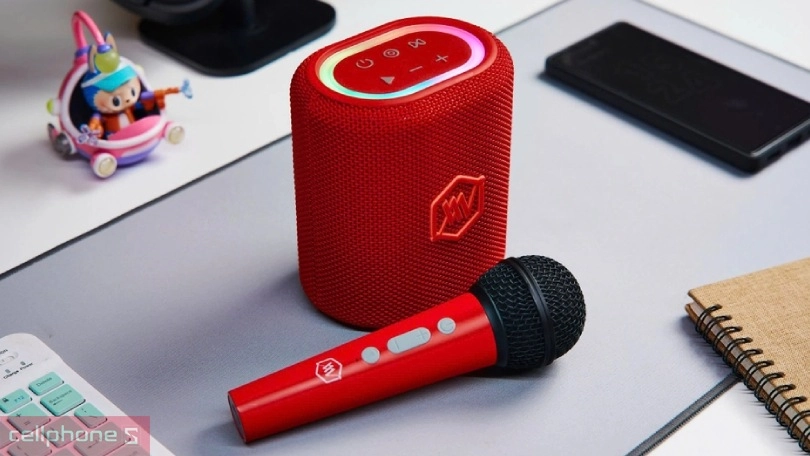 Pin và thời lượng sử dụng của loa karaoke mini Alpha Works SONIK Plus