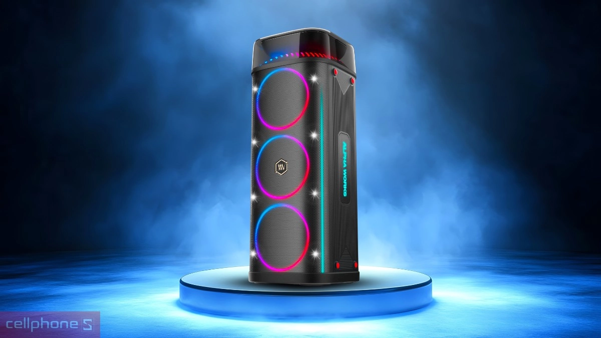 Hiệu suất loa Party Alpha Works GENBEAT 100