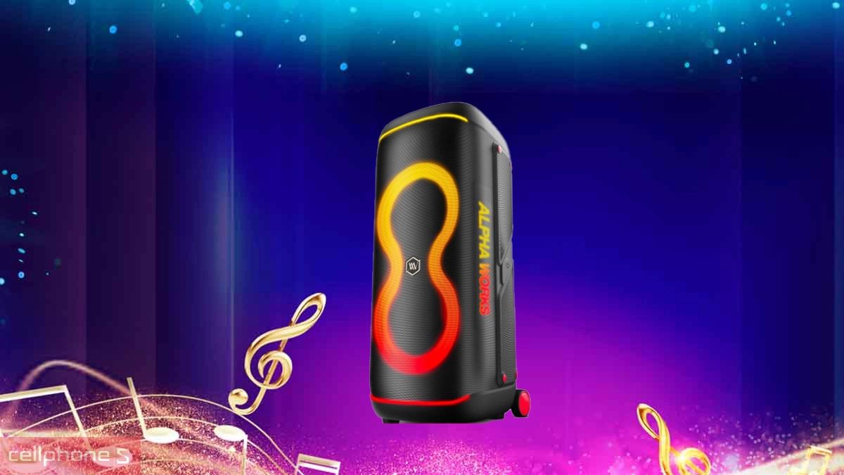 Kích thước loa Party Alpha Works GENBEAT 110