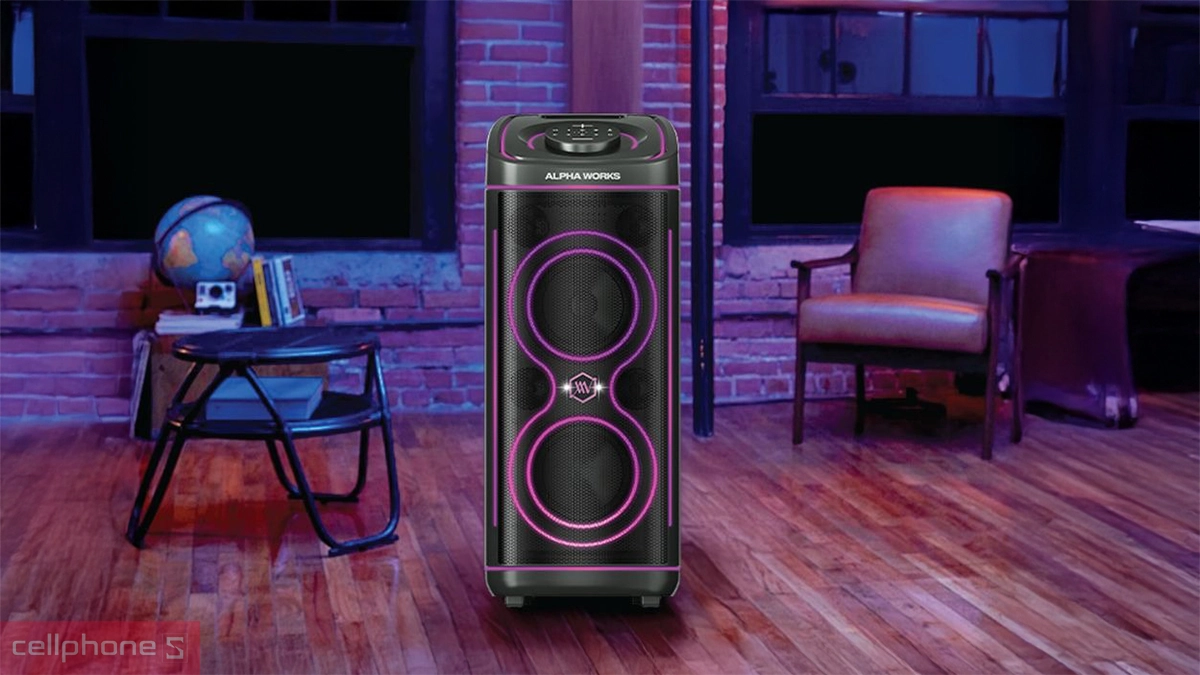 Khả năng kết nối loa Party Alpha Works GENBEAT 510