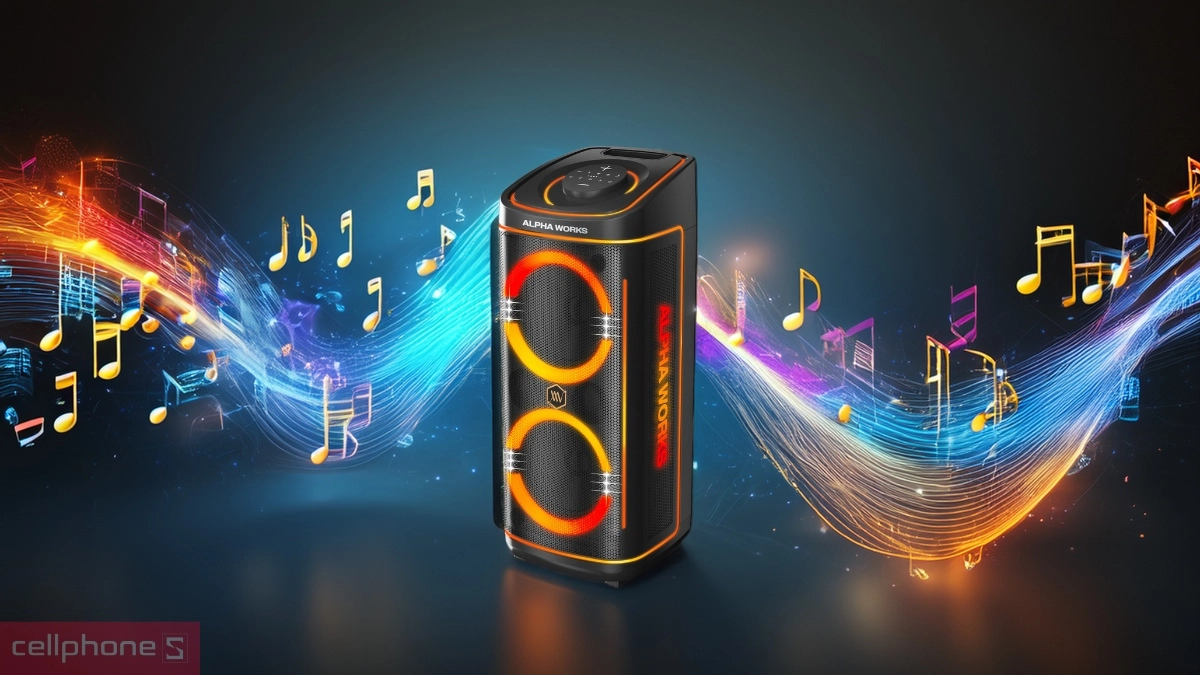 Công suất loa Party Alpha Works GENBEAT 520